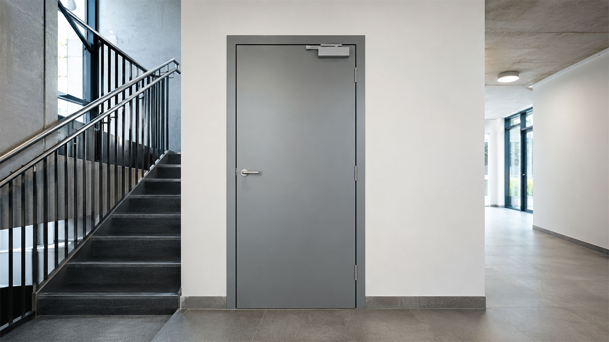 brandschutztueren Brandschutztür mit zertifizierter Zarge